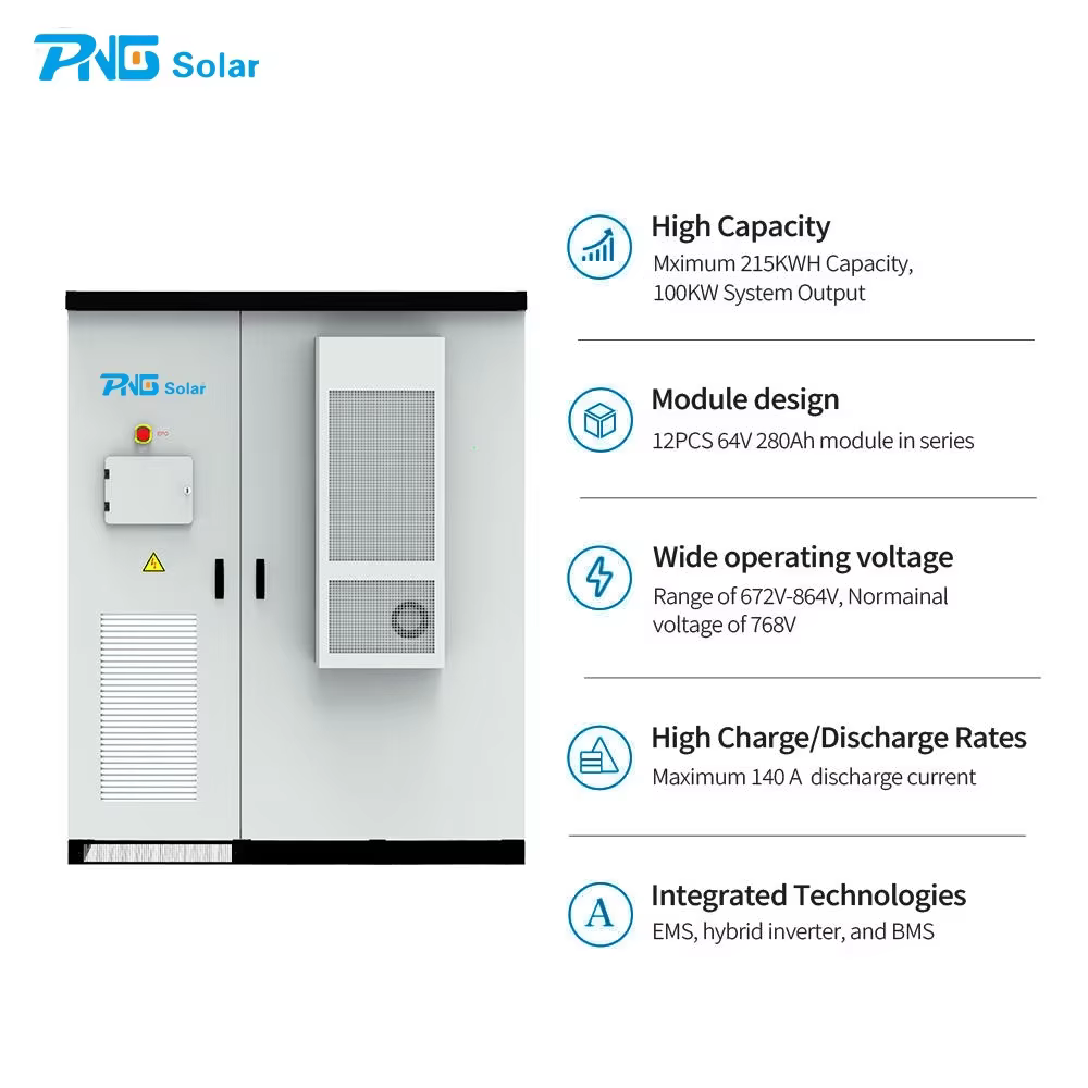 High Efficiency Energy Storage Cabinet 100KW — image 4