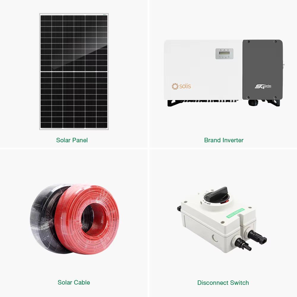 High Efficiency On Grid 10kw Solar Panel System — image 3