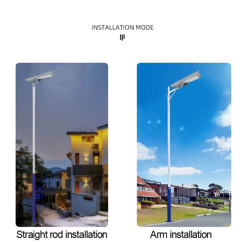Solar Panel Street Light With Camera — image 4