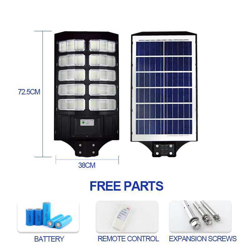 Motion Sensor Solar LED Street Lamp — image 2