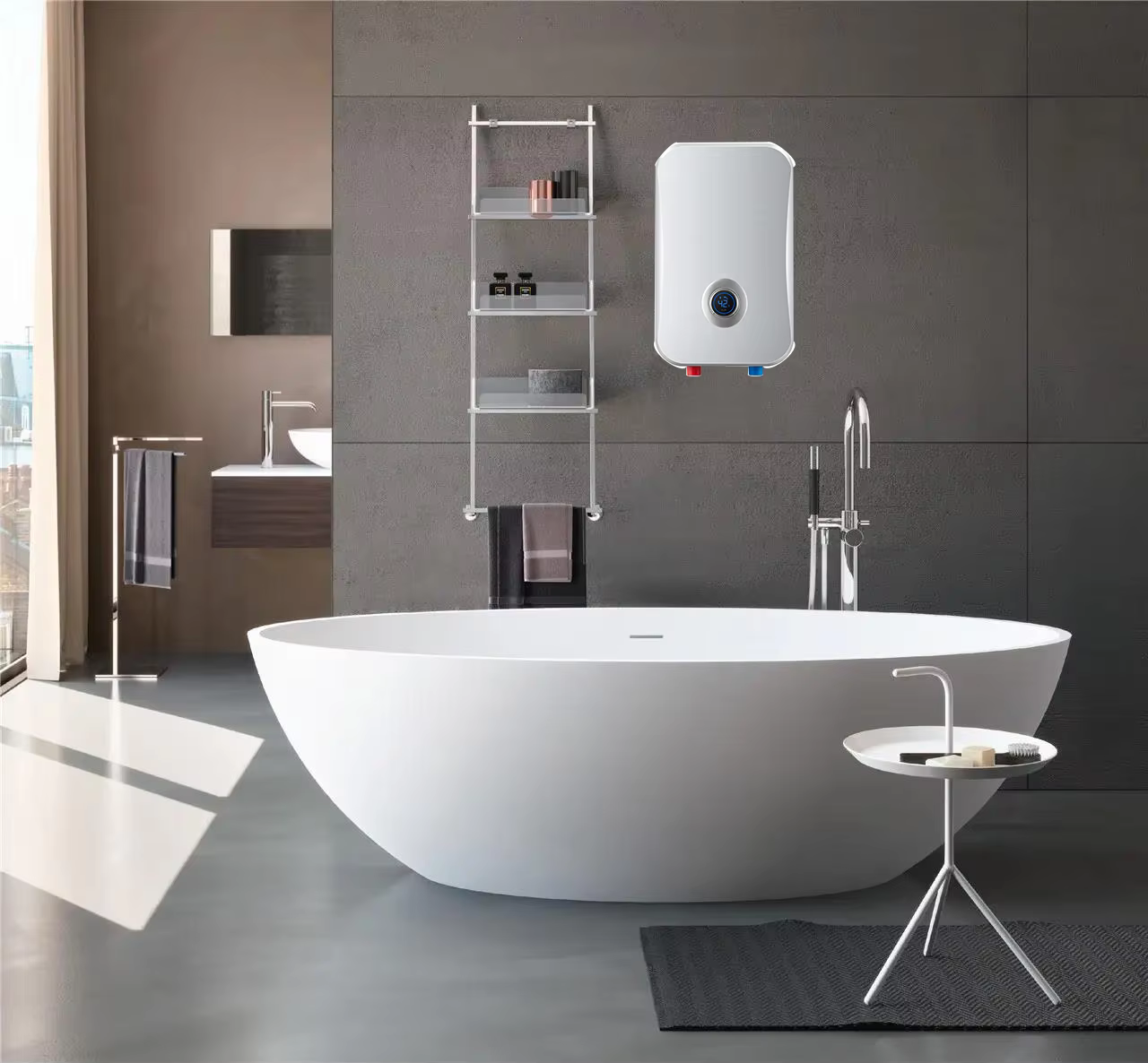 Aluminium Waterproof Electric Water Heater — image 3