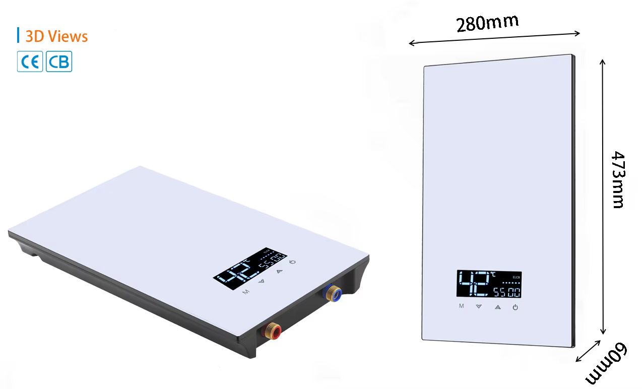 240V 8.5kw Instant Electrical Water Heater — image 3