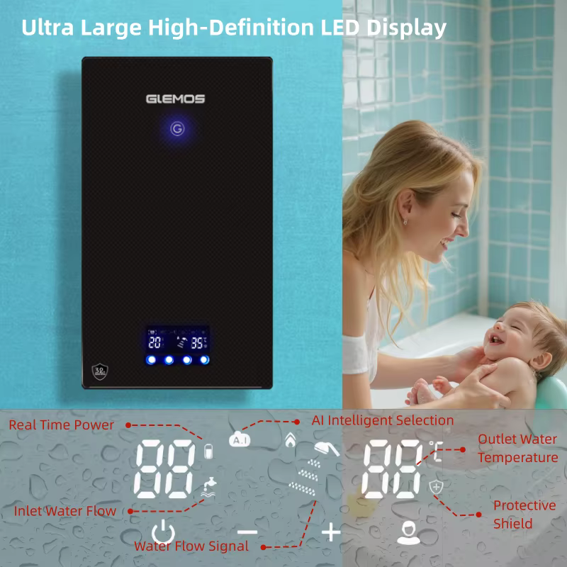 7KW Instantaneous Electric Hot Water Heater — image 3