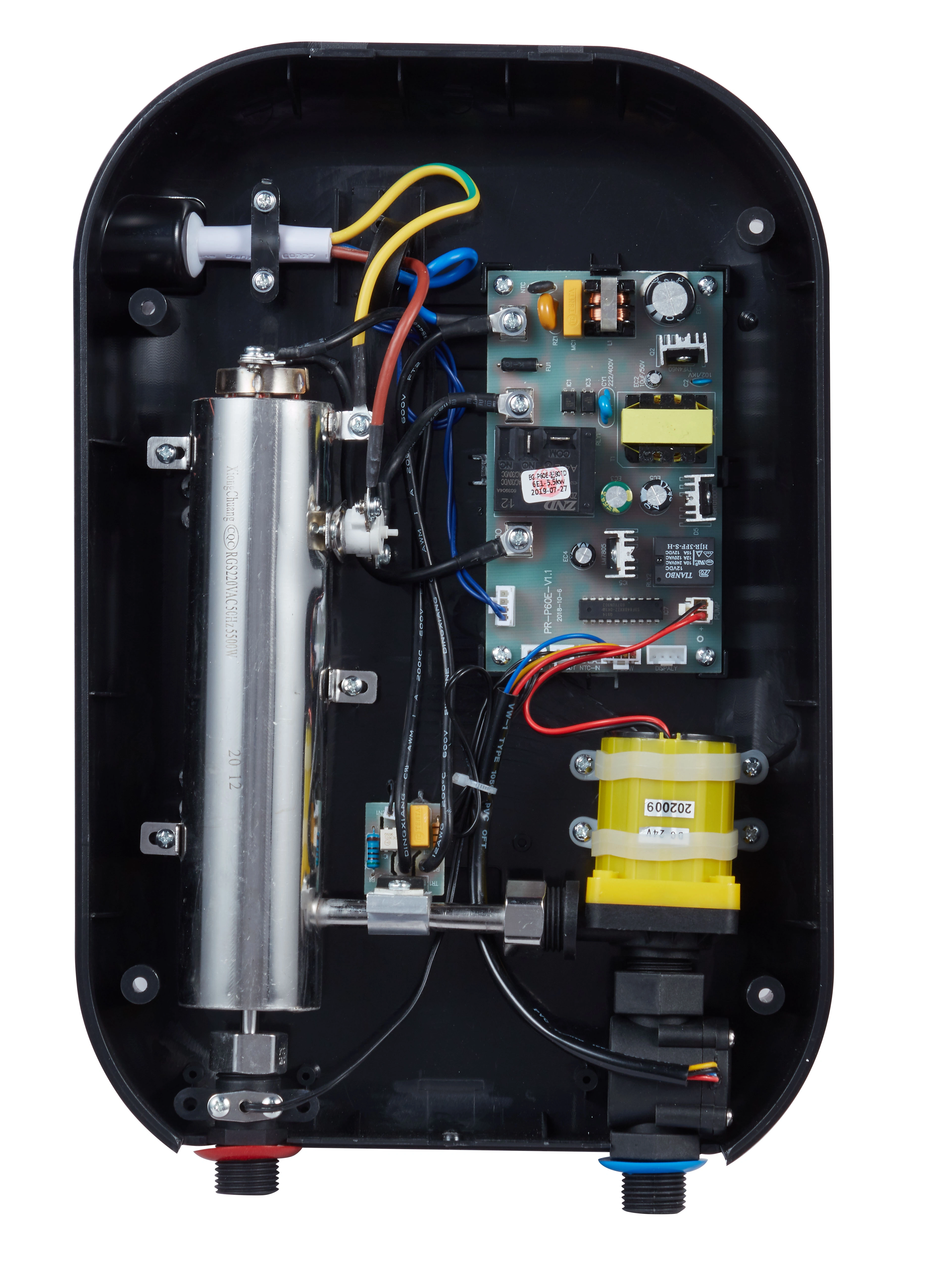 3.5KW Instant Tankless DC Pump Electric Hot Shower Water Heater — image 6