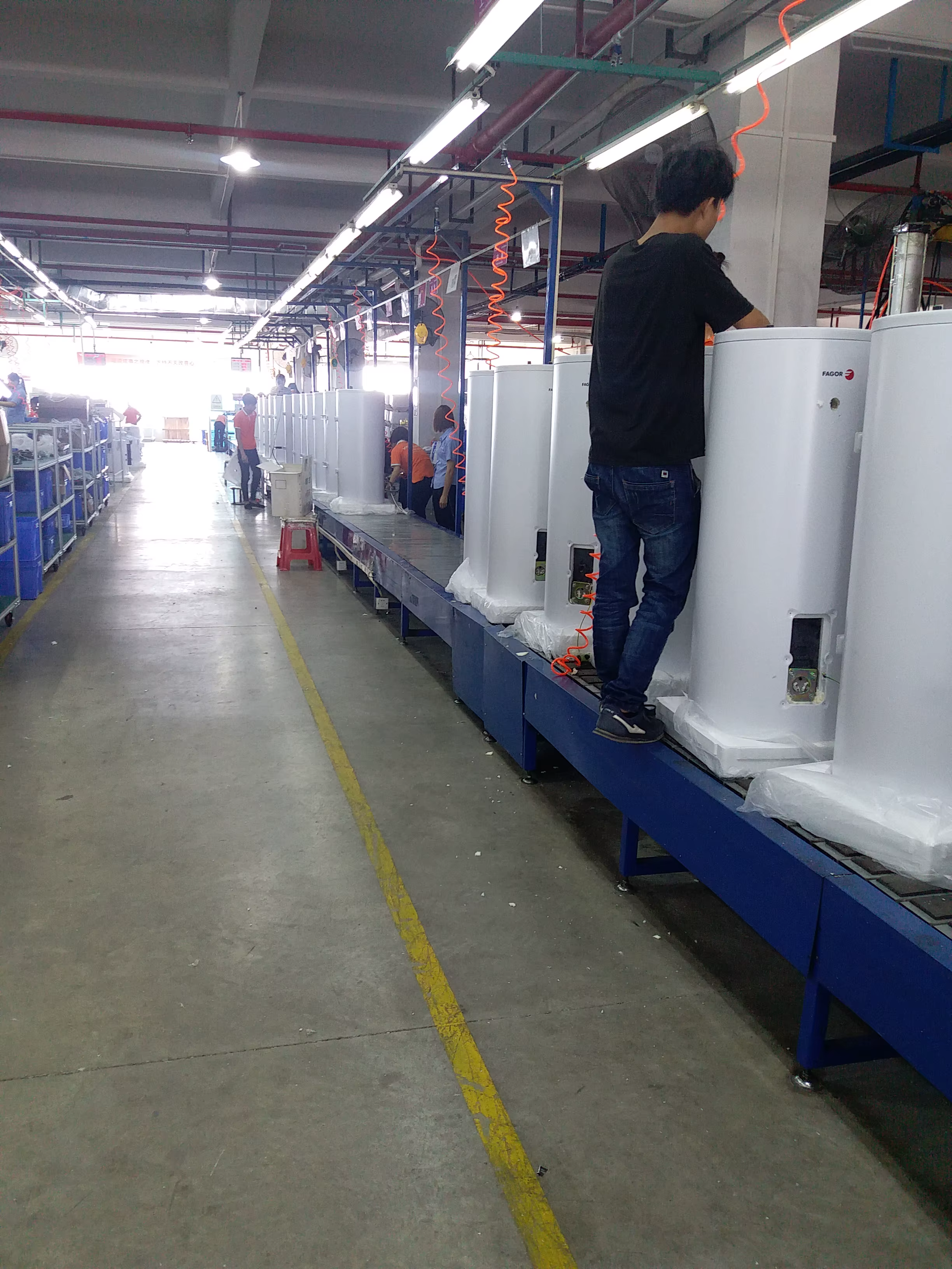 100L 120L 150L Floor Standing Bathroom Electric Storage Water Heater — image 6