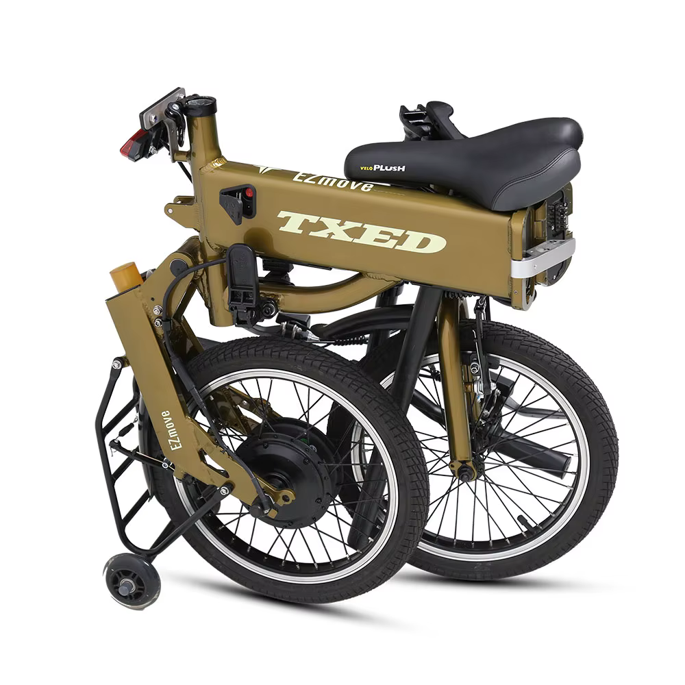 TXED 16"x1.75 Tire Folding Electric Bike — image 2