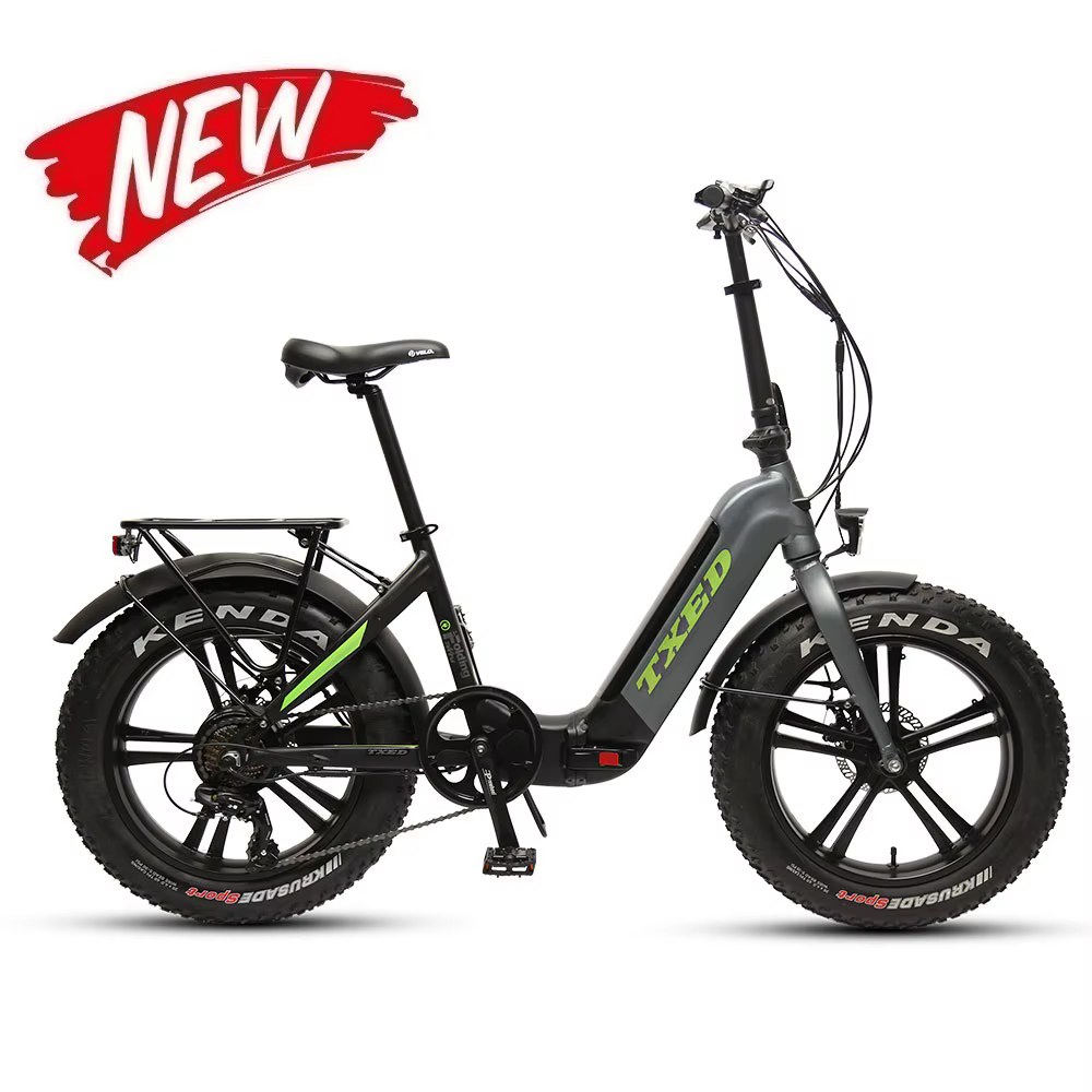 TXED New Design Aluminum Alloy Frame Electric Folding Bike — image 6