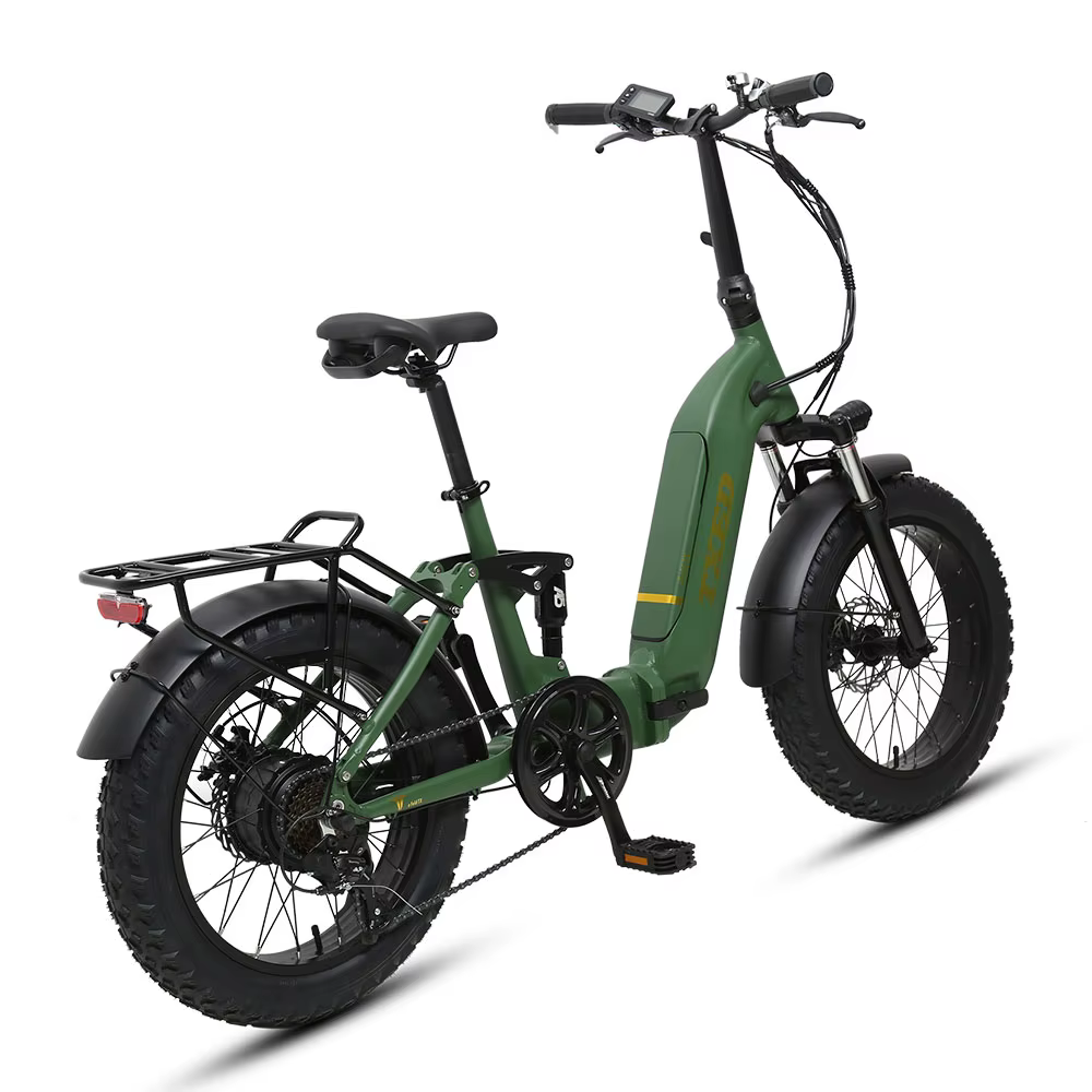 TXED 20 Inch Fat Tire Electric Folding Bike — image 2