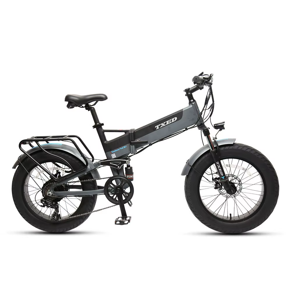 TXED Popular Full Suspension Folding Electric Bike — image 2