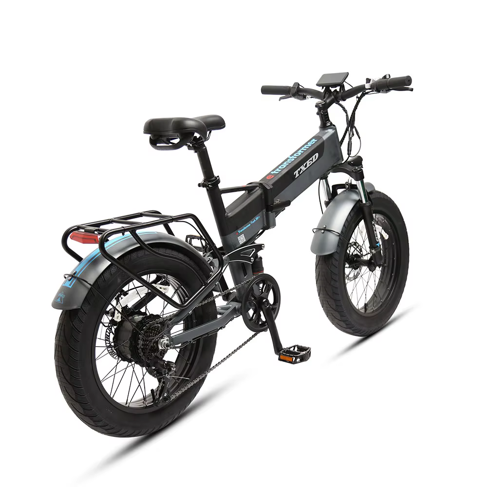 TXED Popular Full Suspension Folding Electric Bike — image 3