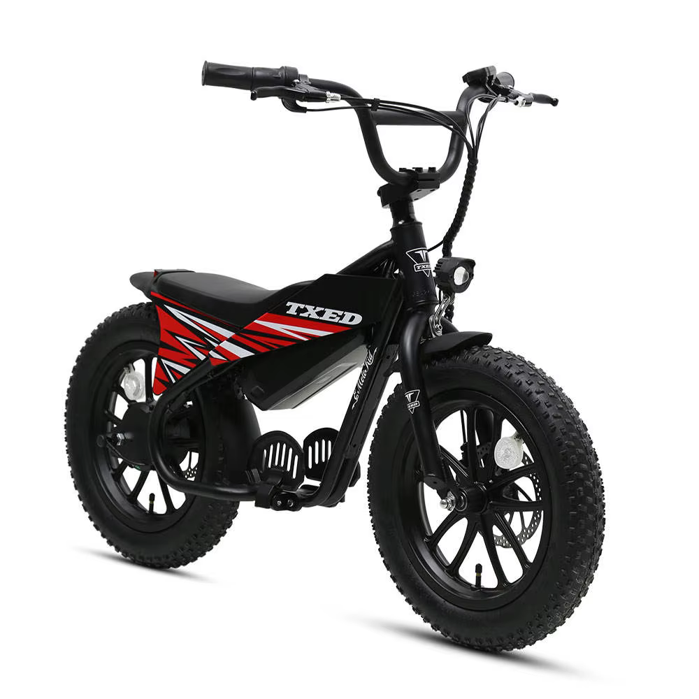 TXED Popular 16 Inch Integrated Wheel Kids Electric Bike — image 2
