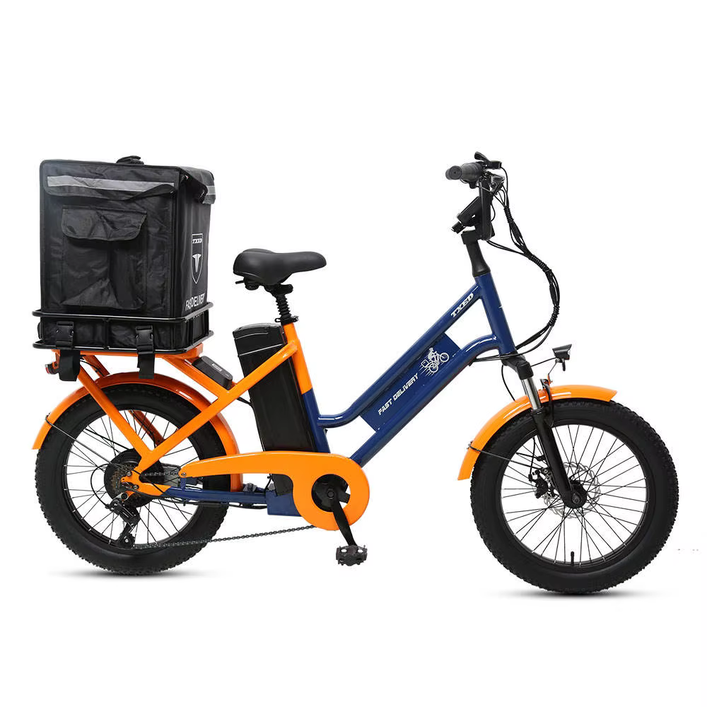 TXED Food Delivery Bicycle 20 Inch Electric Cargo Bike — image 3