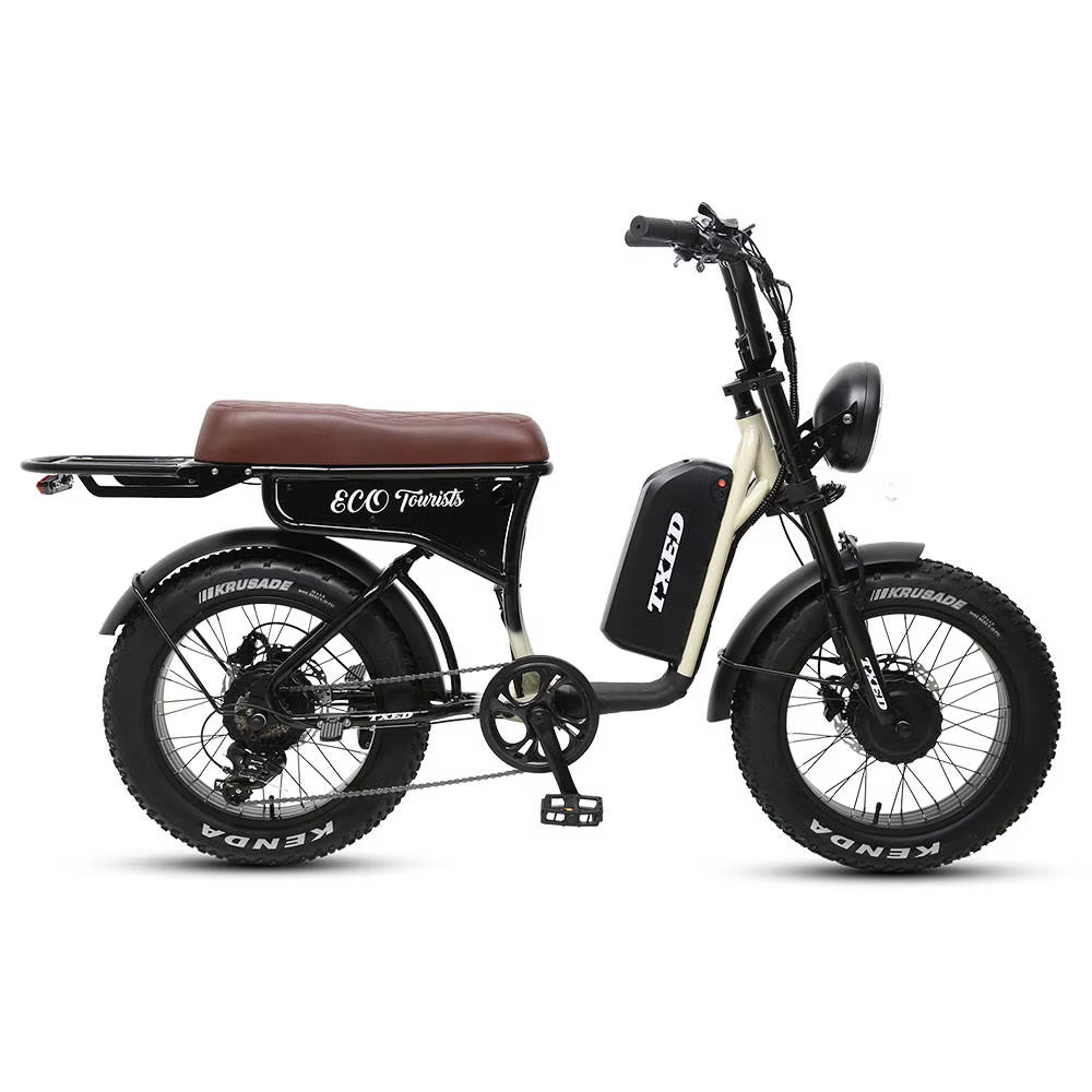 TXED 500W Front and Rear Hub Dual Motor Electric Motorcycle — image 3