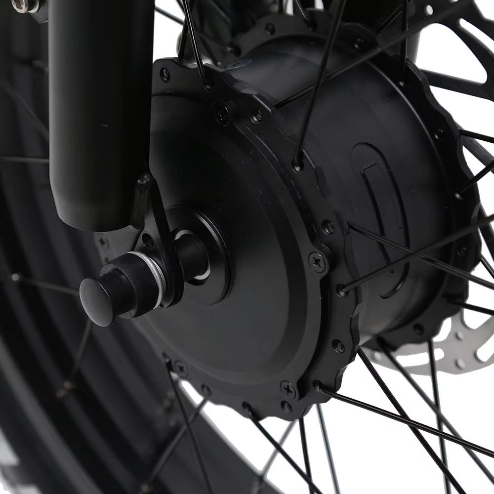 TXED 500W Front and Rear Hub Dual Motor Electric Motorcycle — image 6