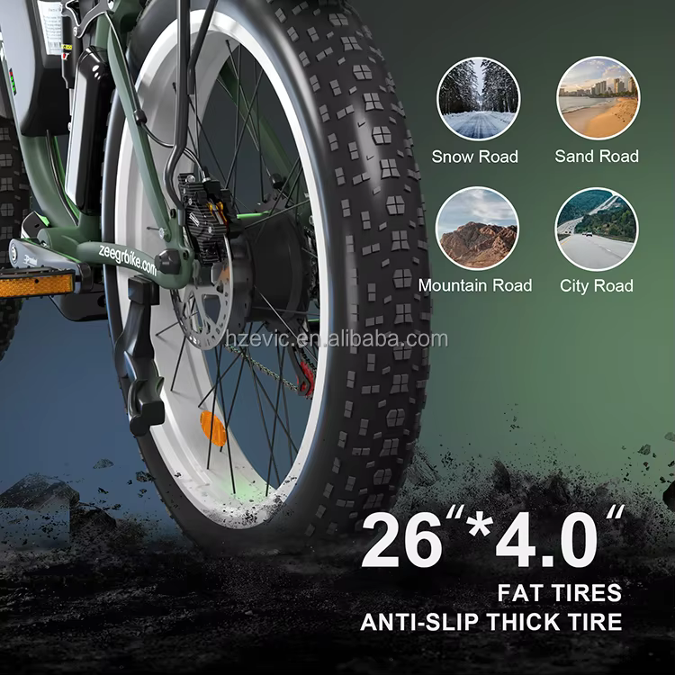 OEM 26 Inch 48V 1000W Dual Motor Electric Mountain Bike — image 3