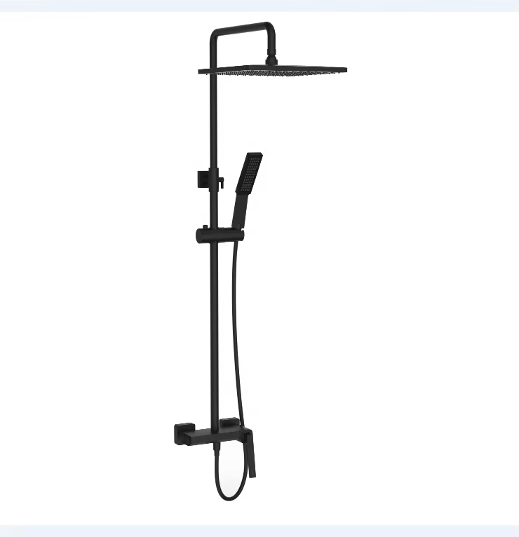Chrome Bathroom Rain Bath Shower Mixer — image 4