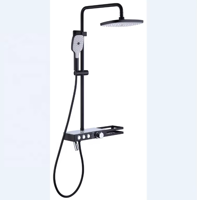 Chrome Bathroom Rain Bath Shower Mixer — image 5