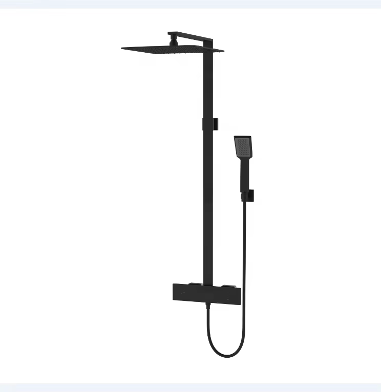 Chrome Bathroom Rain Bath Shower Mixer — image 6