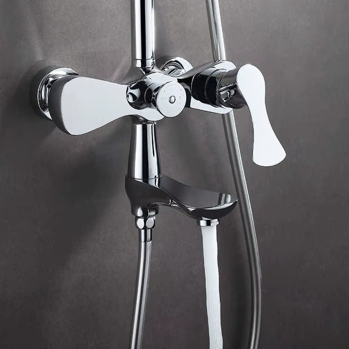 Brass Shower Set Thermostatic Mixer — image 5