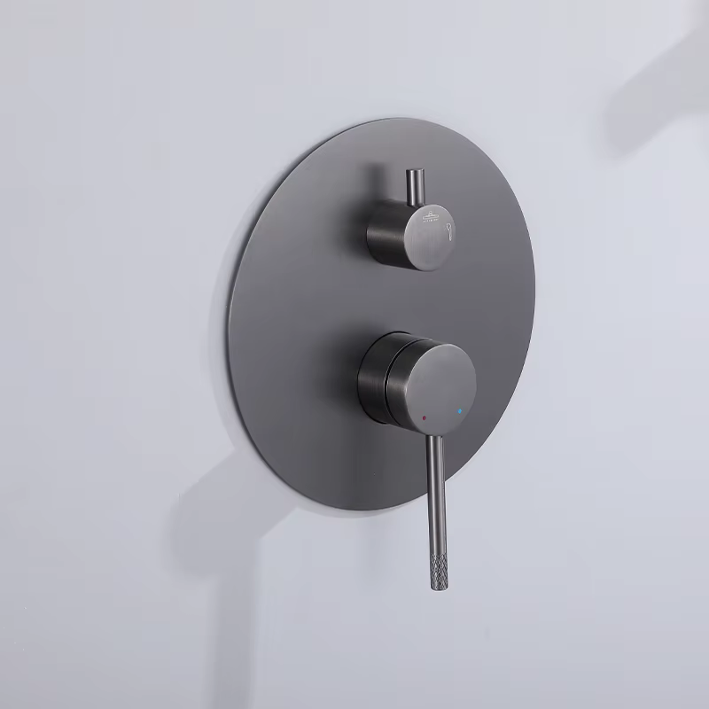 Tiktok Trends Stainless Steel Gun Grey Shower Set — image 3