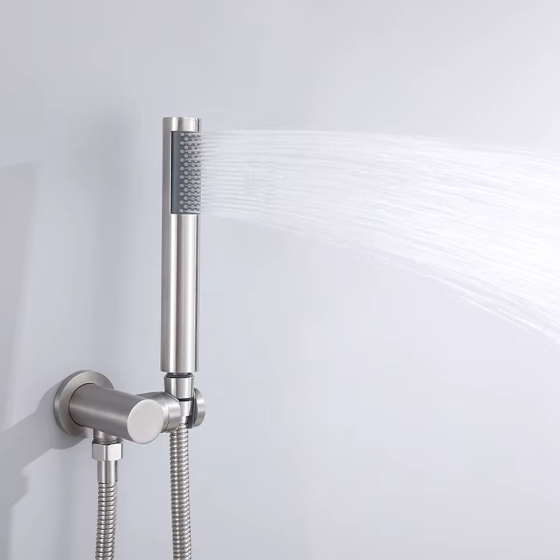 High Quality Modern Wall Mounted Bathroom Rain Shower Set — image 2