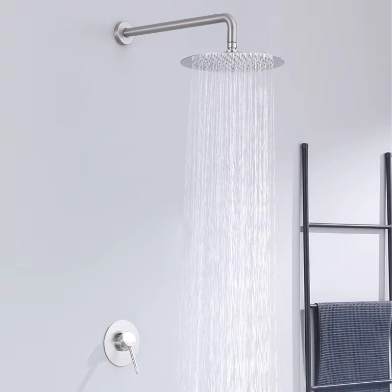 Brushed Stainless Steel Ceiling Shower — image 2