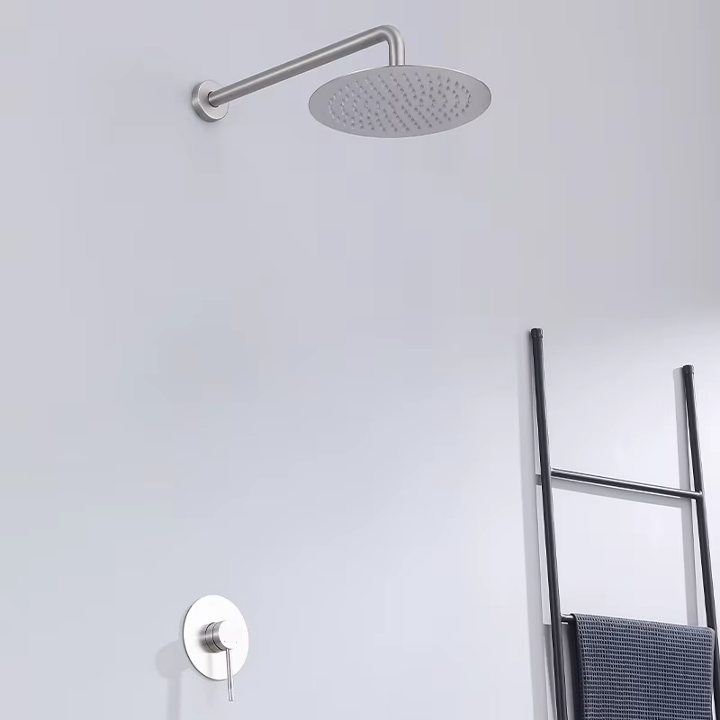 Brushed Stainless Steel Ceiling Shower — image 3