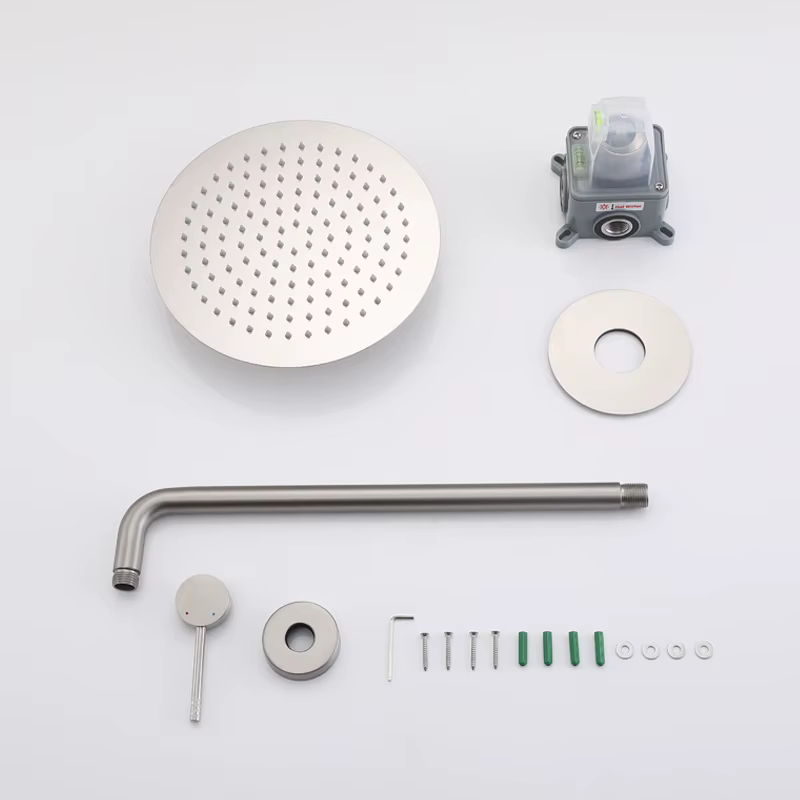 Brushed Stainless Steel Ceiling Shower — image 5