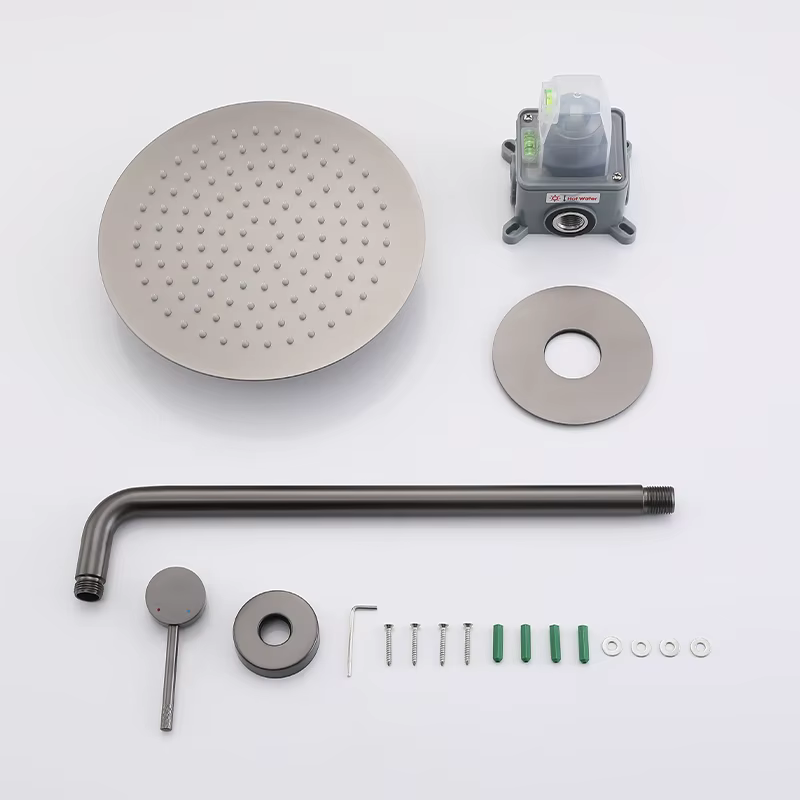New Design Hot Cold Wall Mounted Shower Set — image 4