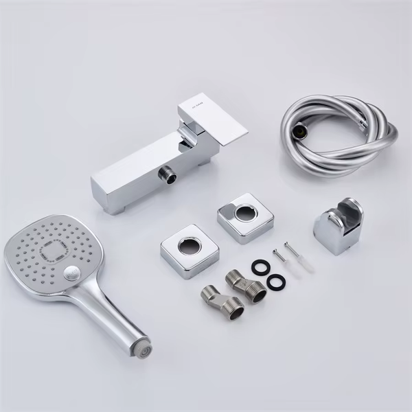 New Design Square Shape Single Handle Shower System — image 5