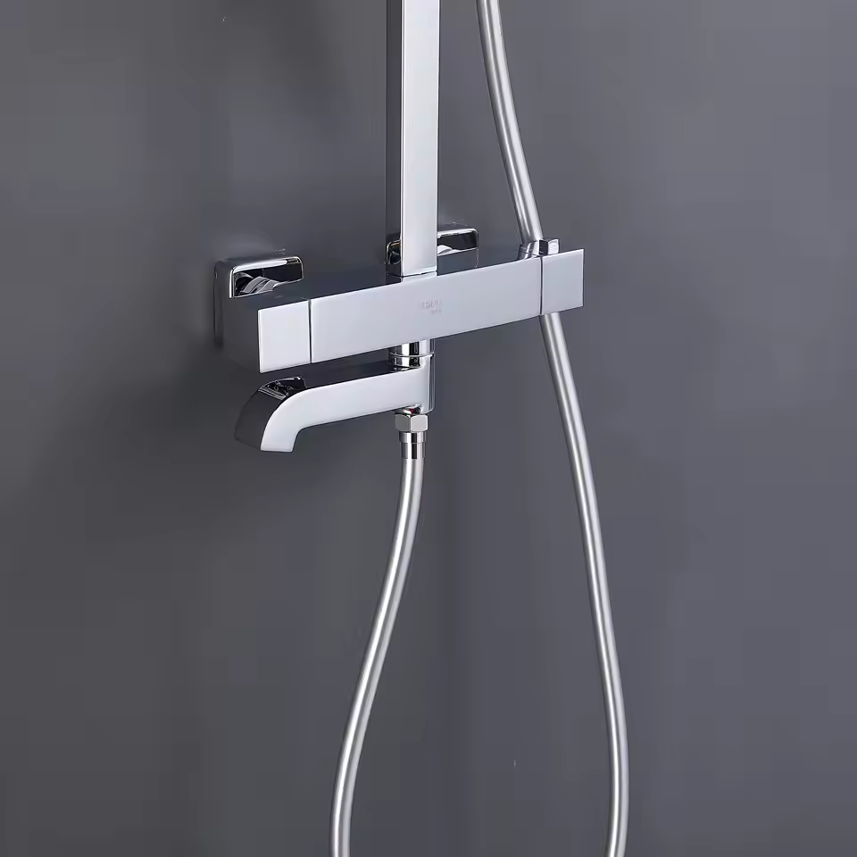 Competitive Price Special Design Chrome Color Shower System — image 4