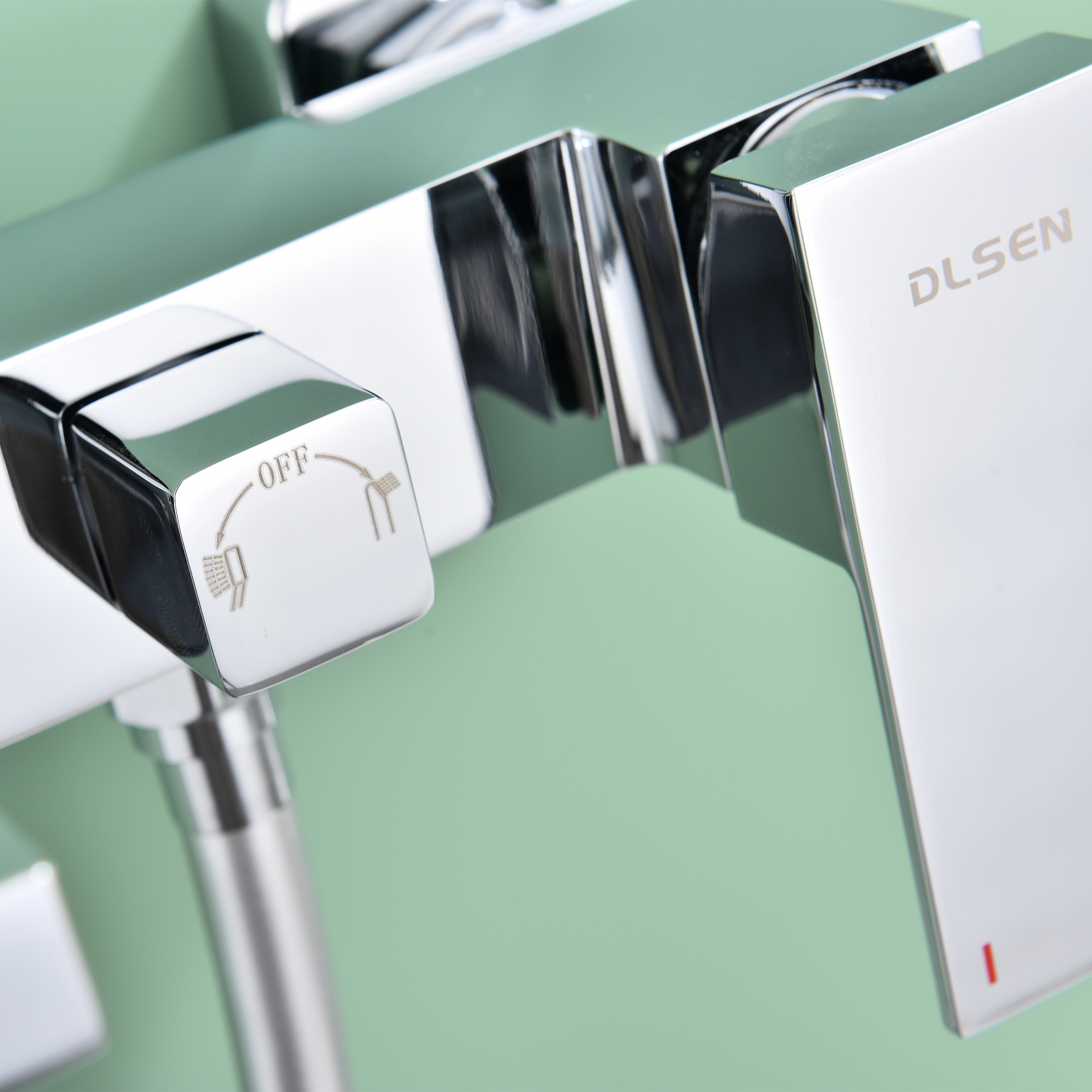 2 Ways Concealed Design Round Shape Shower Hand Mixer — image 5