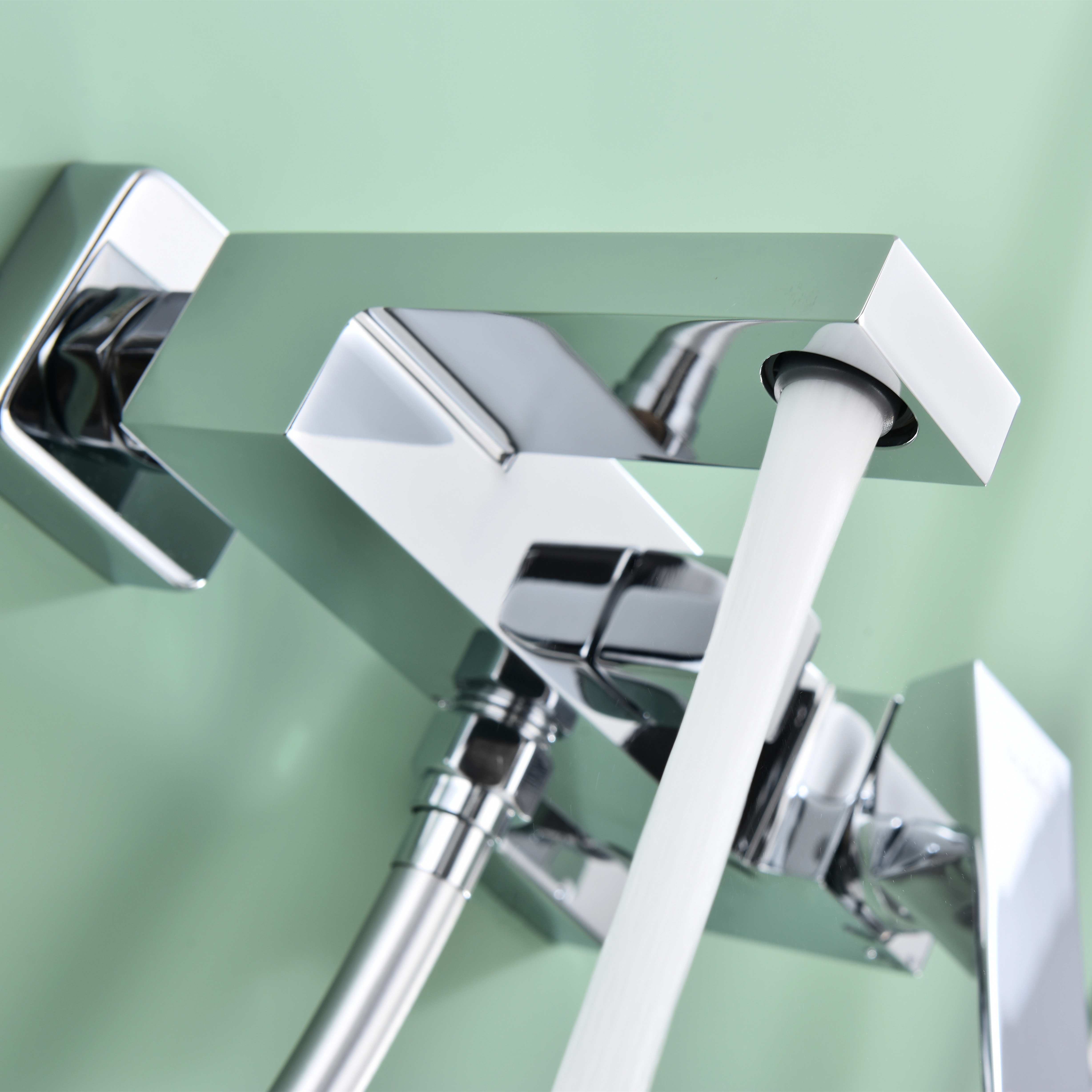 2 Ways Concealed Design Round Shape Shower Hand Mixer — image 6