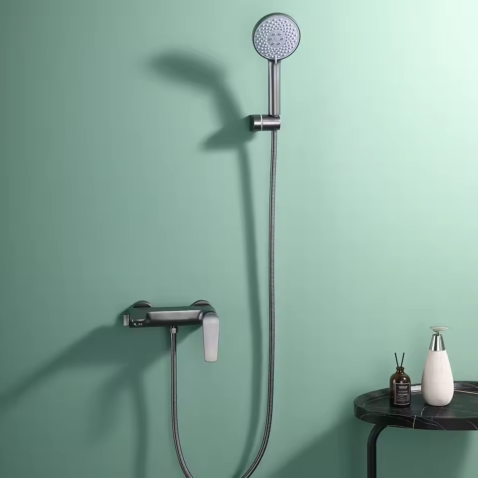 Simple Design Concealed Single Handle Shower Faucet — image 2