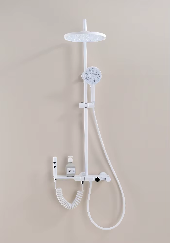 Thermostatic Electroplated Shower System — image 2