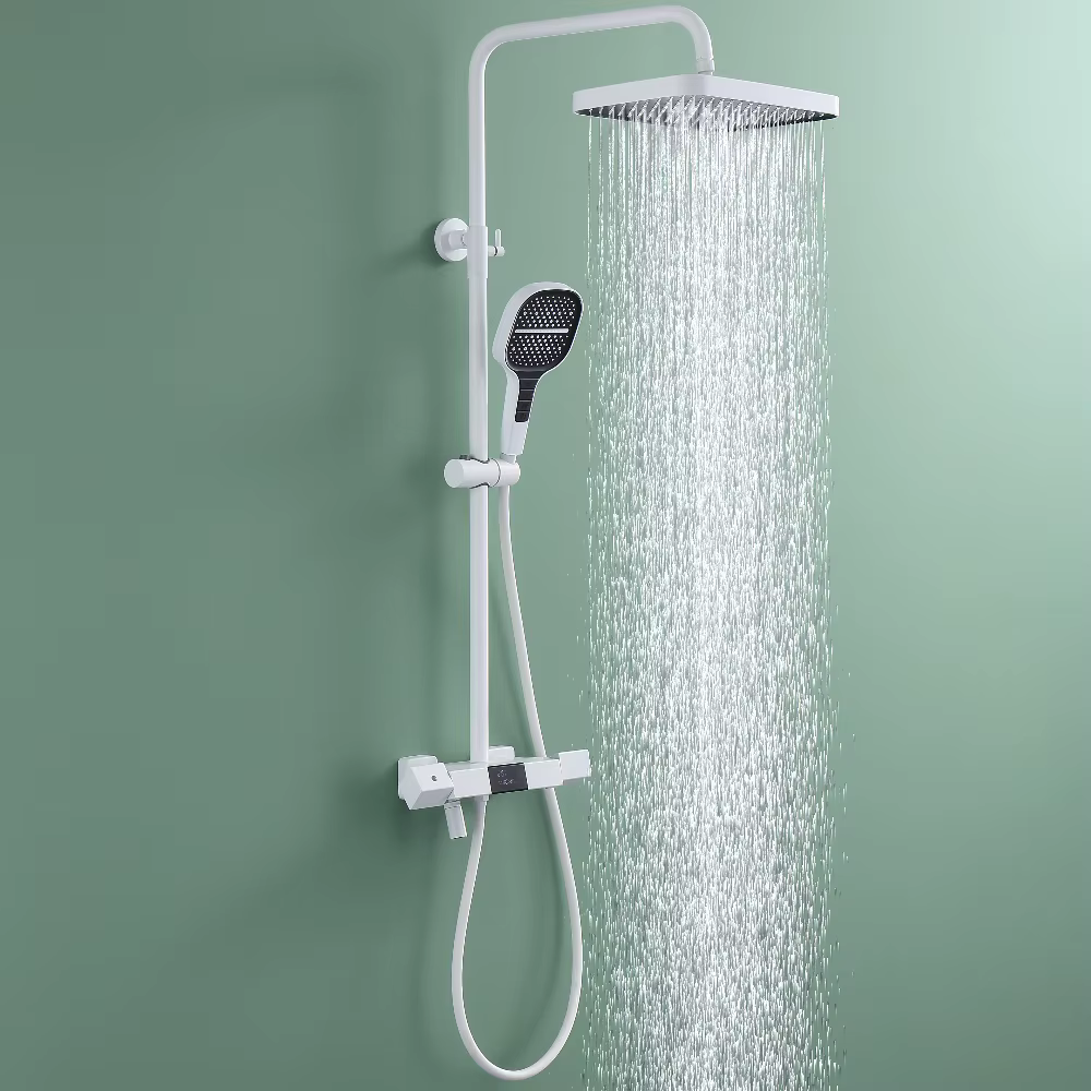 Color Shower Mixer Shower Head 3 Way Shower Faucet — image 2