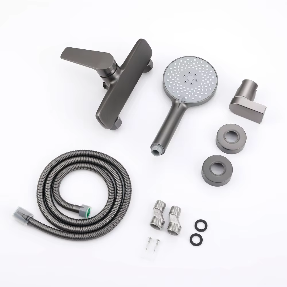 Gun Grey Concealed Shower Faucet — image 6