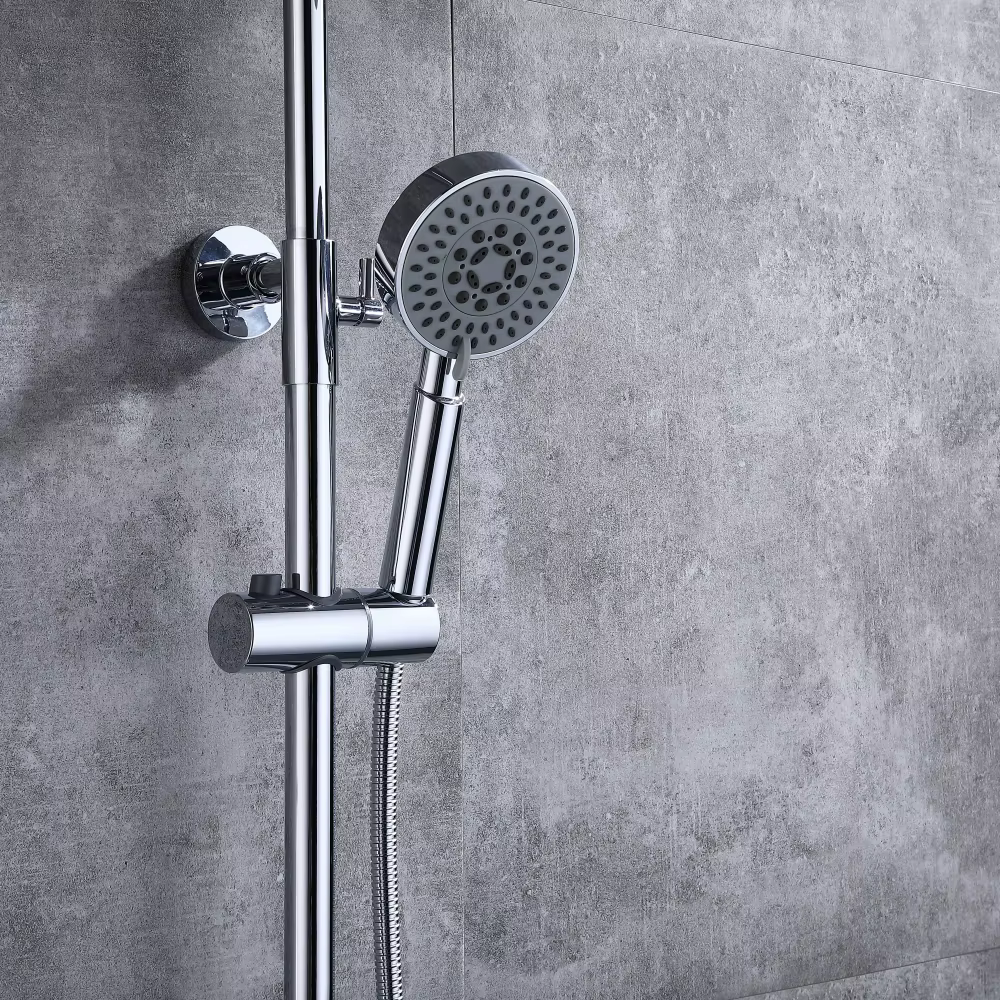 Chrome Solid Brass Wall Mounted Antique Style Faucet — image 5