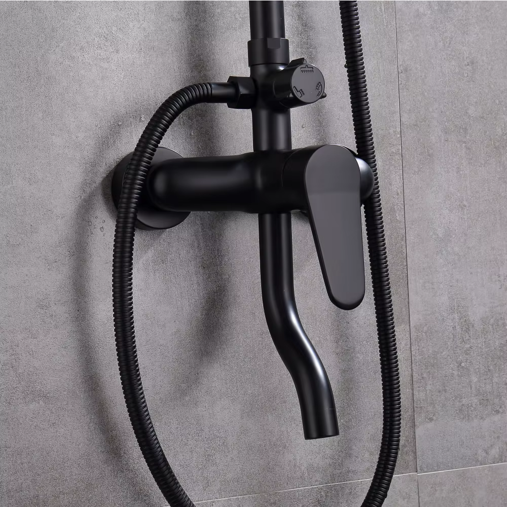 Economical Design Classical Faucet - Black Color — image 6