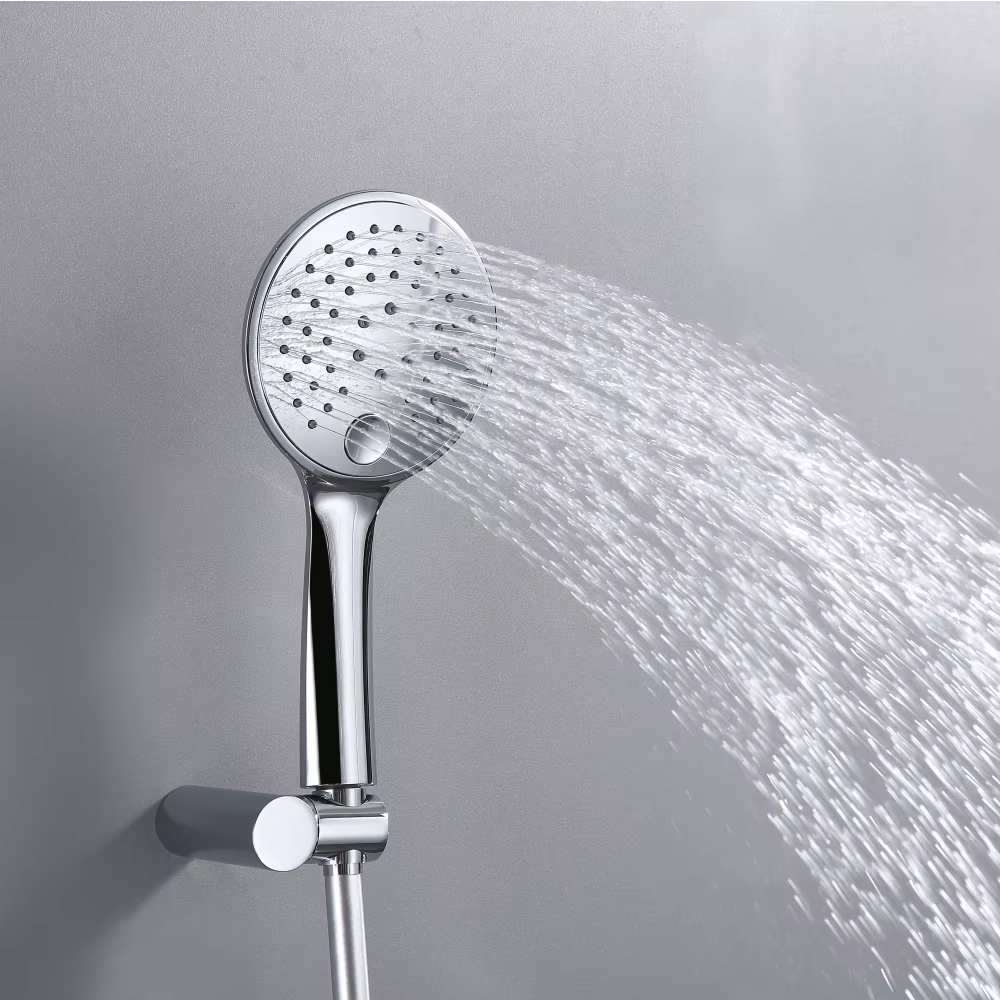 Design Bathroom Concealed Chrome Shower Set — image 4