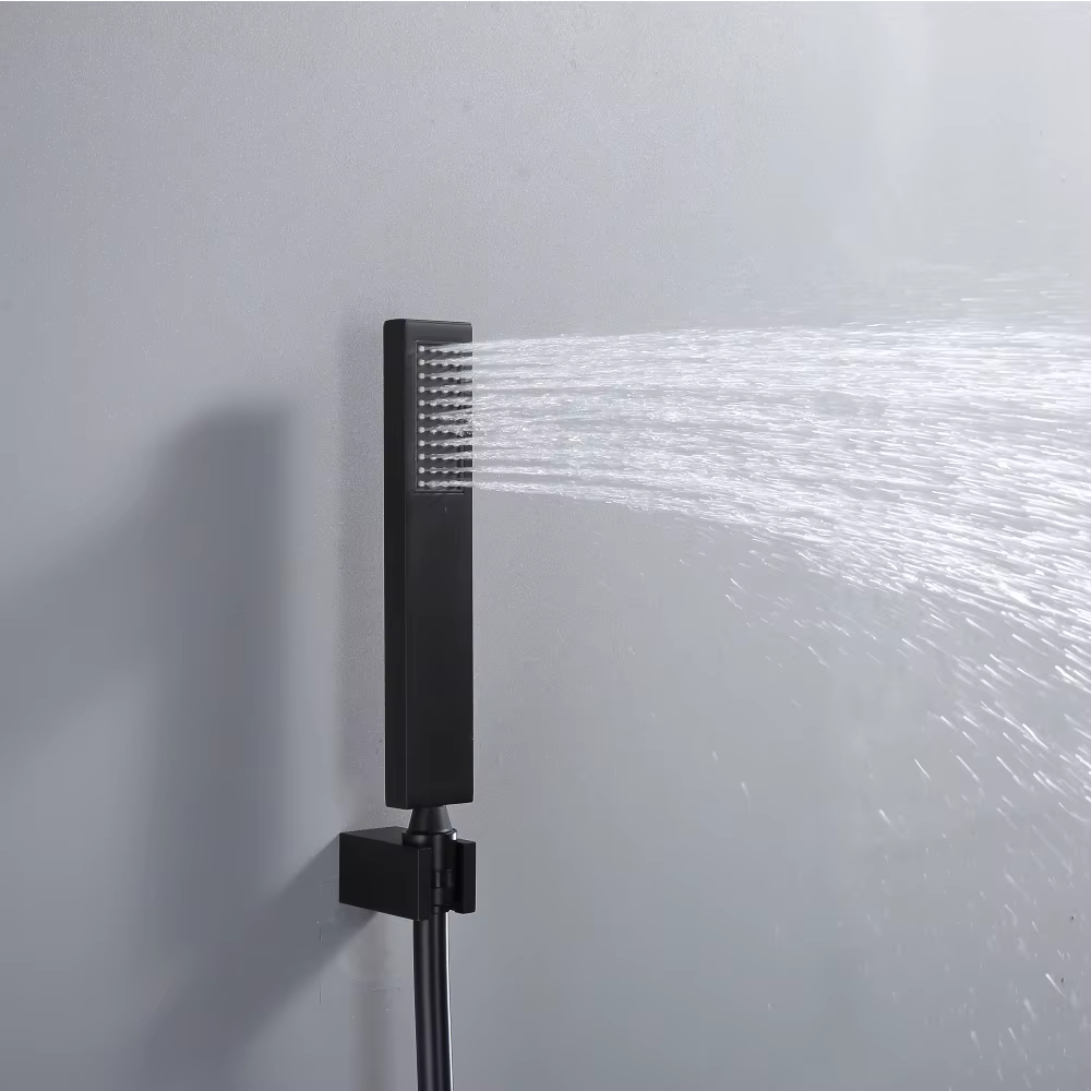 Commercial Fashion Design Bathroom Wall Mounted Concealed Shower Set — image 5