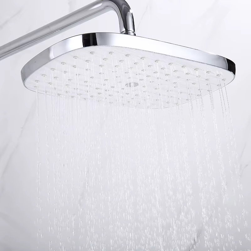 Polished Chromed Bathroom Rain Shower Set — image 5
