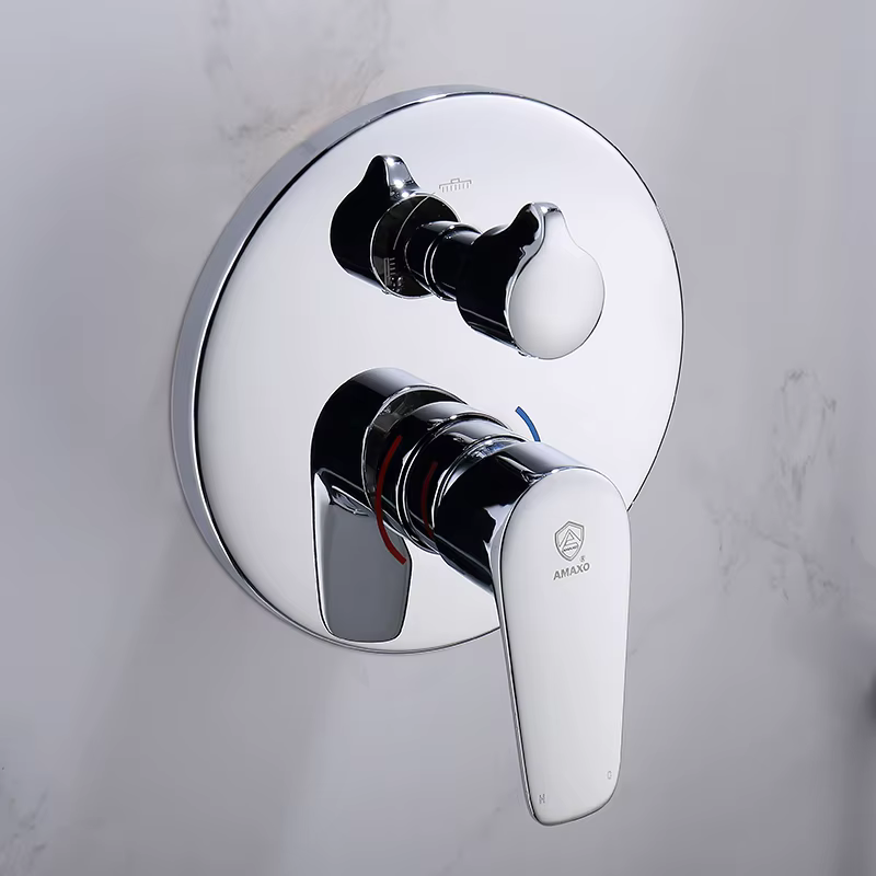 Sanitary Hotel Shower Set Chrome Wall Mounted — image 4