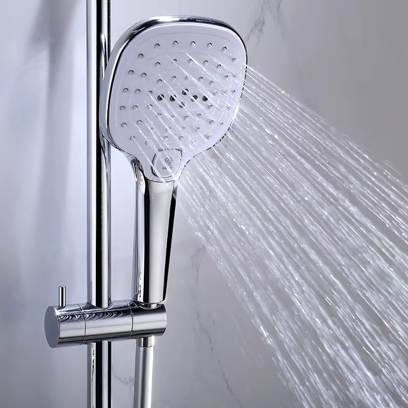 Sanitary Hotel Shower Set - Chrome Wall Mounted — image 5