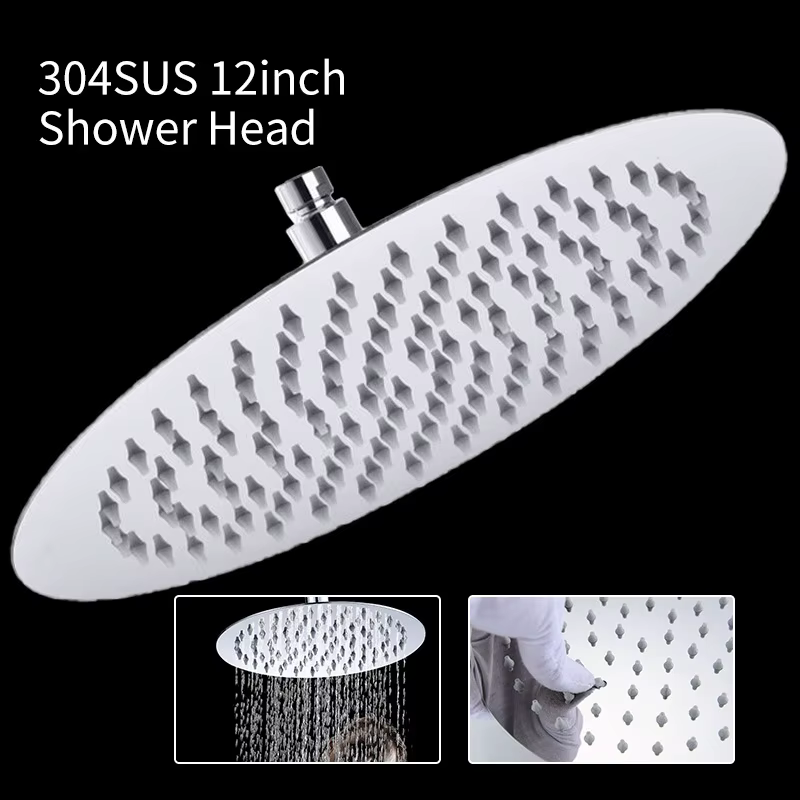 Shower System with 12" Rain Shower Head and Handheld — image 6