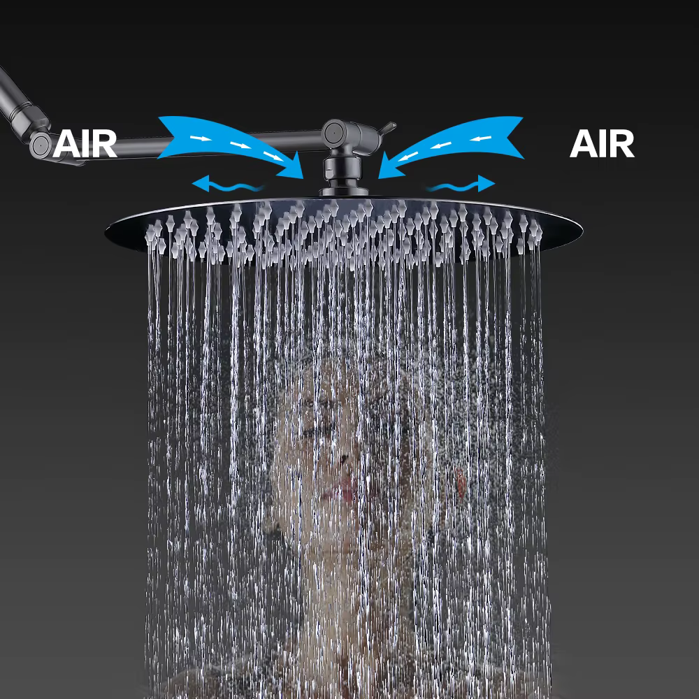 Wall Mounted Shower Head Set 12 Inch — image 4