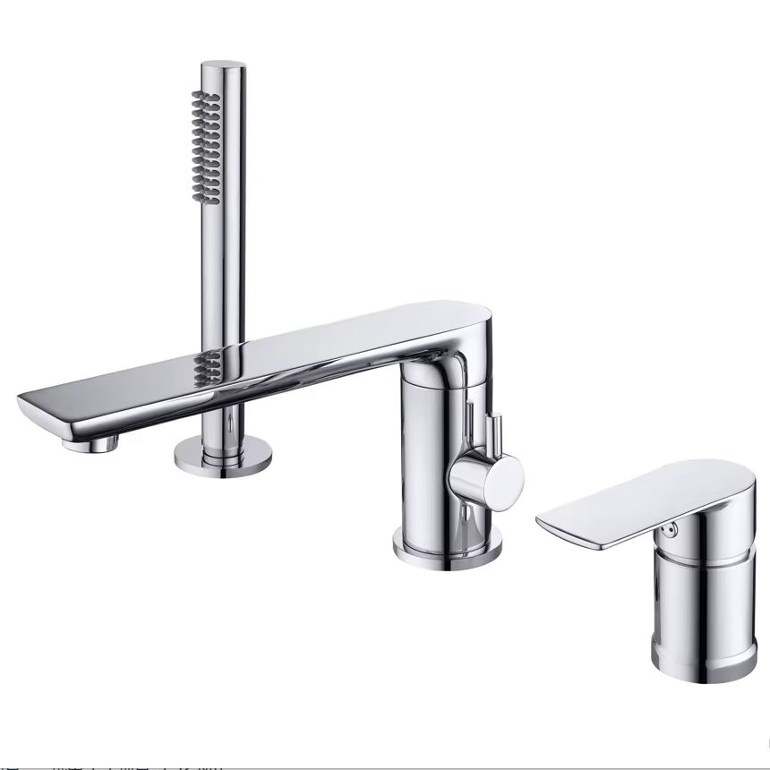 Hot Sale Brass Gold Bath Shower Faucet — image 2