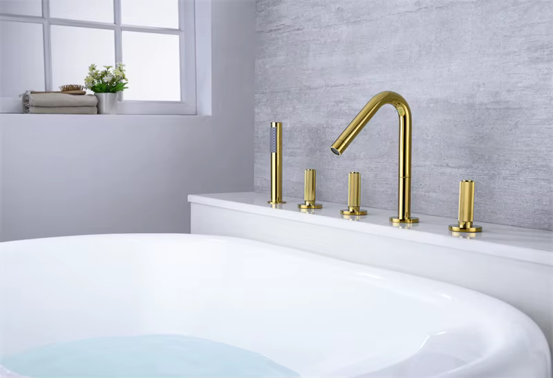 Good Quality Roman Tub Tap Waterfall Tub Filler — image 2