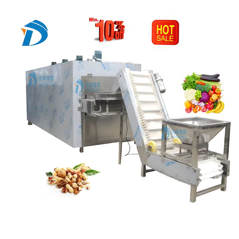 China Commercial Groundnut Roaster Peanut Roaster — image 2