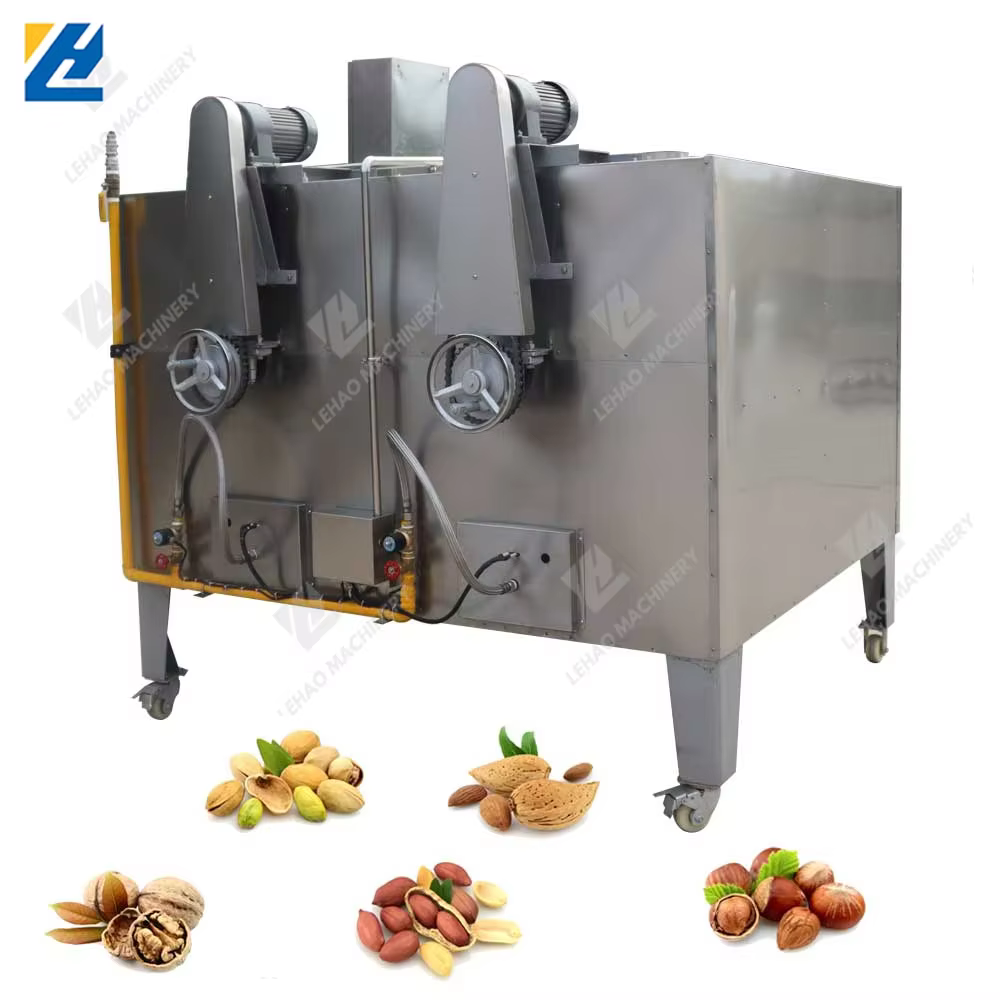 Electric Gas Drum Rotary Roasted Grain — image 6